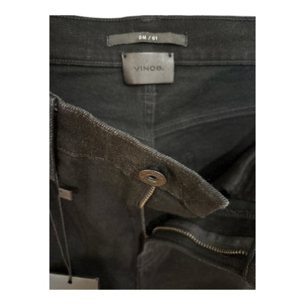 Vince Blackwash Women's Strsightcut Jeans size 28 NWT - Picture 3 of 4